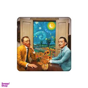 زیرلیوانی طرح ونگوگ و دالی و شب ستاره باران کد 0708273