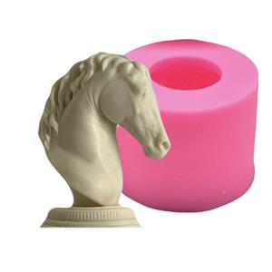 قالب شمع مدل مهره شطرنج اسب -