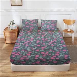 سرویس ملحفه آرین مدل قلب کد Ar160 دو نفره 3 تکه