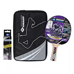 راکت پینگ پنگ شیلدکروت مدل لجند لاین کد 800 به همراه کاور و توپ بسته 3 عددی