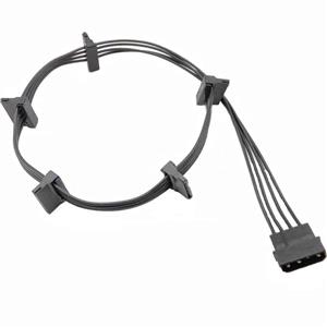 کابل تبدیل برق 4 پین مولکس به 5 ساتا مدل 4pin5sata
