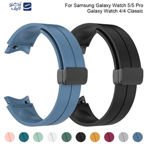 بند مدل Magnetic D-Buckle Sport Band مناسب برای ساعت هوشمند سامسونگ Galaxy Watch 5 Pro 45mm / 44mm 40mm / Watch 4 Classic 46mm 42mm