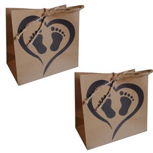 پاکت هدیه مدل تولد نوزاد مجموعه 2 عددی