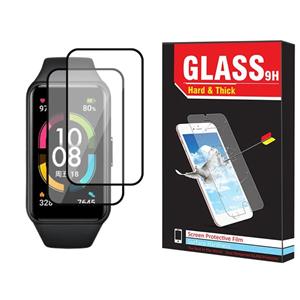 محافظ صفحه نمایش نانو هارد اند تیک مدل NHT مناسب برای ساعت هوشمند آنر Band 6 بسته دو عددی