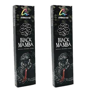 عود آمریا مدل BLACK MAMBA بسته 2 عددی