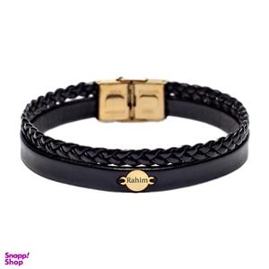 دستبند طلا 18 عیار مردانه لیردا مدل اسم رحیم -