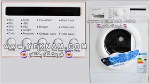  ماشین لباسشویی دوو مدل DWK-8212T با ظرفیت 8 کیلوگرم Daewoo DWK-8212T Washing Machine - 8 Kg