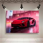 پوستر طرح ماشین مدل Lamborghini Aventador S Roadster Ultra کد AR20560