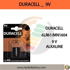باتری کتابی دوراسل مدل الکالاین 9V/B