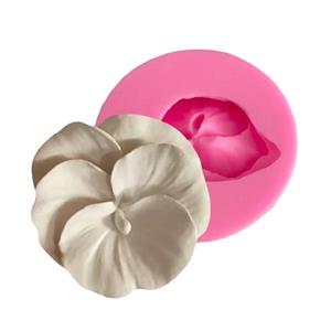 قالب شمع مدل گل بنفشه -