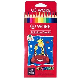 مداد رنگی ۱۲ رنگ ووک مدل 2303