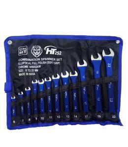 آچار یک سر رینگ یک سر تخت سماتولز مدل HT252 مجموعه 8 عددی