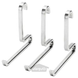 قلاب آویز آشپزخانه ایکیا مدل KUNGSFORS کد 692 بسته 3 عددی
