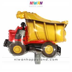 بادکنک فویلی مدل کامیون چند رنگ