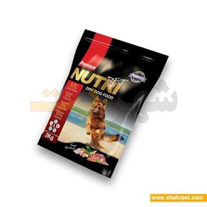 غذای خشک سگ نوتری پت مدل premium وزن 2000 گرم