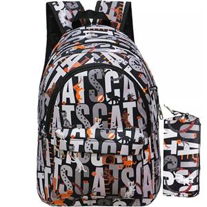کوله پشتی مدل QW-65421 به  همراه جامدادی