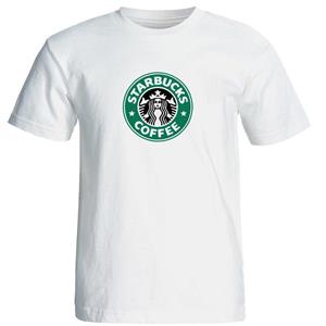 تی شرت آستین کوتاه طرح استارباکس کد 20279 