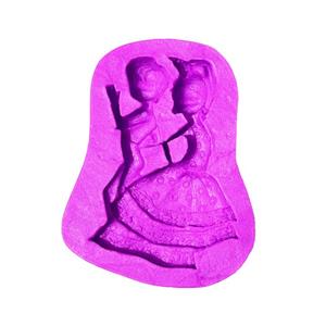 قالب مالد فوندانت مدل عروس داماد