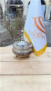 شکلات خوری مسی مدل سه پایه کد 243424344 -