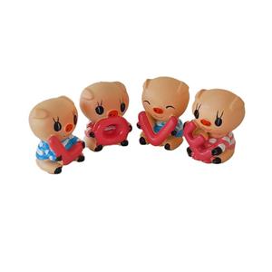 مجسمه مدل خوک لاو کد 067 مجموعه 4 عددی