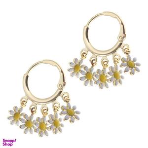 گوشواره زنانه وای اس ایکس مدل گل بابونه کد 452132