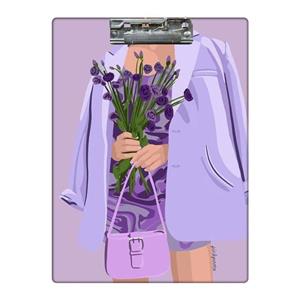 تخته شاسی طرح استایل و تم و گل های کد 3626241 سایز A4
