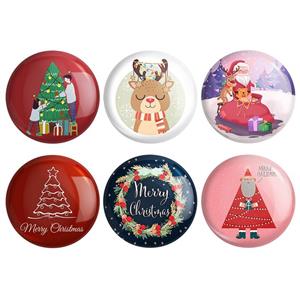 مگنت خندالو طرح کریسمس Christmas کد 1348A مجموعه 6 عددی