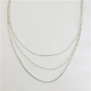 گردنبند زنانه اکسسورایز مدل 3 لاین 552