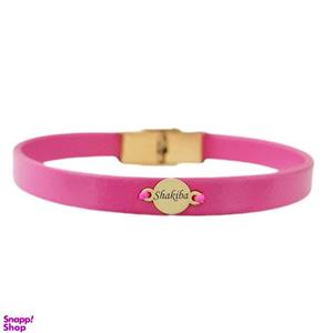 دستبند طلا 18 عیار زنانه لیردا مدل اسم شکیبا -