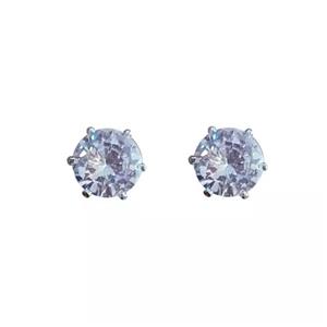 گوشواره زنانه ژوپینگ مدل تک نگین کد E4493