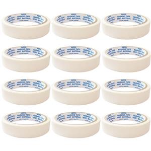 نوار چسب کاغذی آبریل کد 16 پهنای 2 سانتی متر بسته 12 عددی