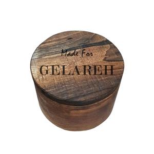 جعبه جواهر چوبی مدل گلاره