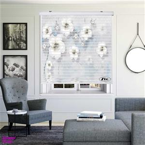پرده زبرا زیو مدل سیلوئت 3D1271 سایز 150x150 سانتی متر