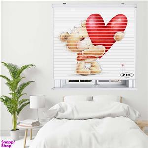 پرده زبرا زیو مدل سیلوئت K3067 سایز 150x150 سانتی متر