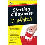 کتاب Starting a Business For Dummies, UK Edition اثر Colin Barrow انتشارات John Wiley & Sons Inc