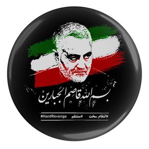 پیکسل مدل S12611 طرح سردار شهید حاج قاسم سلیمانی و پرچم ایران