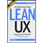 کتاب Lean UX اثر Jeff Gothelf and Josh Seiden انتشارات OReilly Media