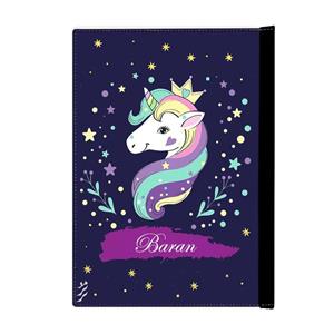 دفتر کلاسوری مد برتر مدل دخترانه طرح باران کد m2