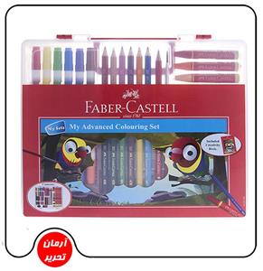 بسته رنگ آمیزی فابر کاستل مدل My Advanced Colouring Faber Castell My Advanced Colouring Set