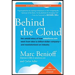 کتاب Behind the Cloud اثر Marc Benioff and Carlye Adler انتشارات Wiley-Blackwell 