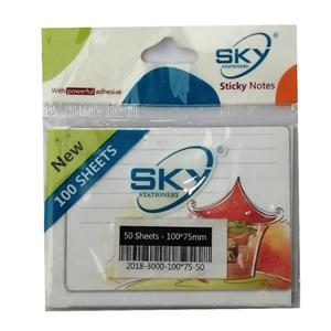کاغذ یادداشت چسب دار اسکای کد 65