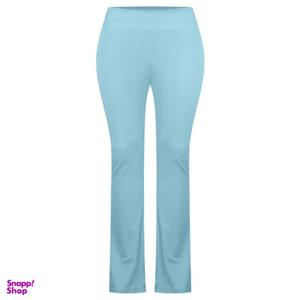 لگ زنانه مدل کبریتی دمپا چاکدار کد 90230 رنگ آبی روشن