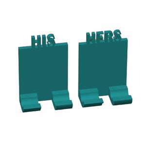 آویز نگهدارنده مدل hishers مجموعه 2 عددی