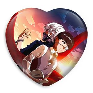 پیکسل خندالو طرح کانکی کن انیمه توکیو غول مدل قلبی کد 11909