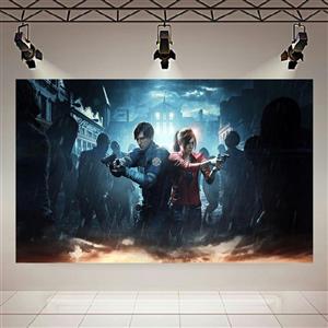 تابلو بوم طرح گیم مدل Resident Evil کد AR2896