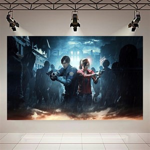 تابلو بوم طرح گیم مدل Resident Evil کد AR2896