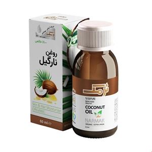روغن مو نرمک مدل نارگیل حجم 60 میلی لیتر