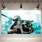 استیکر طرح گیم مدل Ghost Recon کد AR1002