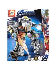 لگو هالک باستر مدل Lepin 07101
