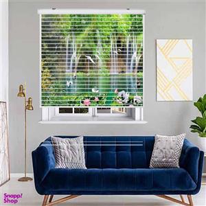 پرده زبرا زیو مدل سیلوئت L-5021 سایز 150x150 سانتی متر